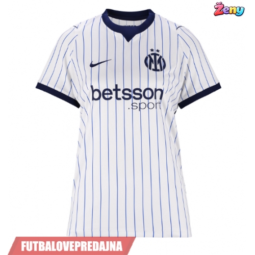 Lacne Ženy Futbalové dres Inter Milan Lautaro Martinez #10 2026-27 Krátky Rukáv - Preč